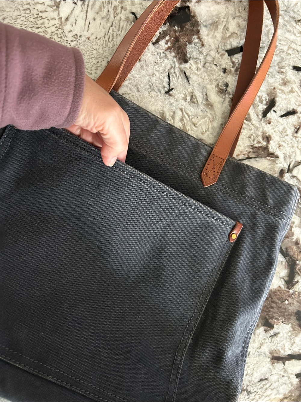 Madewell Canvas tote - Picture 2 of 7